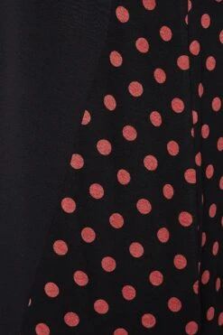 YOURS Curve Black & Red Back Polka Dot Print Vest Top -Luna Looks Zone 63fa331f f47c 4e 302254 Z