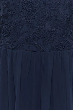 YOURS LONDON Curve Dark Blue Lace Front Chiffon Maxi Dress 9 YOURS LONDON Curve Dark Blue Lace Front Chiffon Maxi Dress -Luna Looks Zone 6401c788 17c4 4b 161889 Z