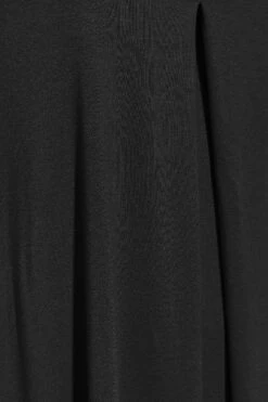 YOURS Curve Black Pleat Angel Sleeve Swing Top -Luna Looks Zone 652acb99 309f 4d 320315 Z