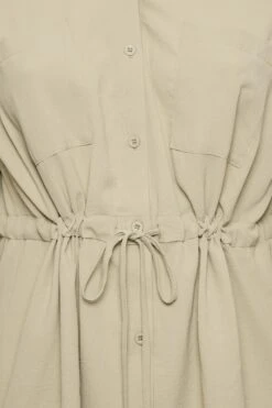 YOURS Curve Brown Utility Tunic Shirt -Luna Looks Zone 658cbb97 dc49 41 131729 Z