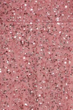 LUXE Curve Pink Hand Embellished Angel Sleeve Maxi Dress -Luna Looks Zone 67760add 9f65 47 161992 Z