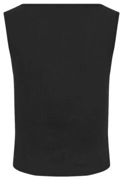 YOURS PETITE Curve Black Corset Top