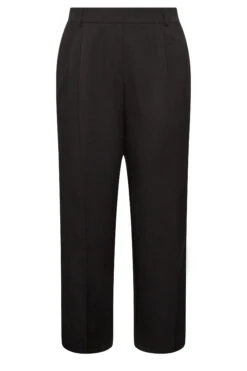 YOURS Curve Black Wide Leg Trousers -Luna Looks Zone 6c02aa26 4e79 4f 140059 X