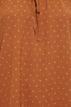 YOURS Curve Orange Gypsy Dobby Top -Luna Looks Zone 6c758fe8 6223 4d 174283 Z