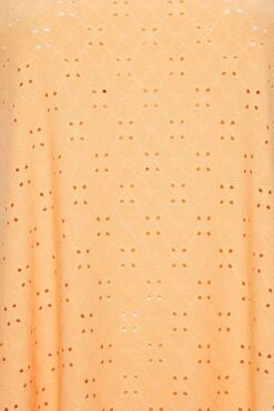 LIMITED COLLECTION Curve Orange Broderie Anglaise Cami Vest Top -Luna Looks Zone 6d5b1427 4fd4 48 215861 Z