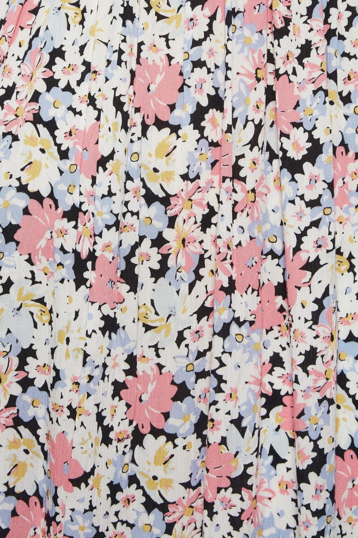 BUMP IT UP MATERNITY Curve Pink Floral Shirred Dress 3 BUMP IT UP MATERNITY Curve Pink Floral Shirred Dress - Image 3