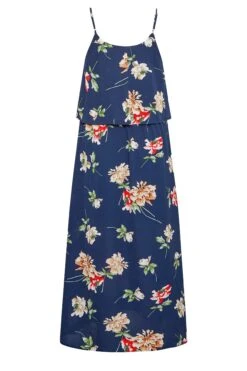 YOURS LONDON Curve Navy Blue Floral Overlay Maxi Dress 13 YOURS LONDON Curve Navy Blue Floral Overlay Maxi Dress -Luna Looks Zone 7426827b aa87 4f 161945 Y