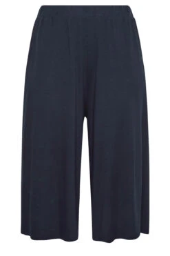 YOURS Curve Navy Blue Culottes -Luna Looks Zone 745689af 9377 44 144779 X