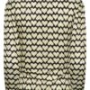 YOURS PETITE Curve Black & White Heart Print Long Sleeve Top