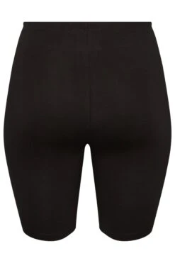 YOURS Curve 2 PACK Black Leopard Print Cycling Shorts -Luna Looks Zone 76e2d1f4 c03f 49 144663 Y1