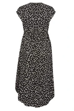 YOURS Curve Black Daisy Print High Low Wrap Dress 11 YOURS Curve Black Daisy Print High Low Wrap Dress -Luna Looks Zone 7929adcb e0e5 4f 137469 Y