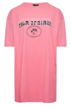 YOURS 2 PACK Curve Pink & Navy Blue Oversized Slogan Tunic Tops 17 YOURS 2 PACK Curve Pink & Navy Blue Oversized Slogan Tunic Tops -Luna Looks Zone 79705ab7 6f18 40 320772 X