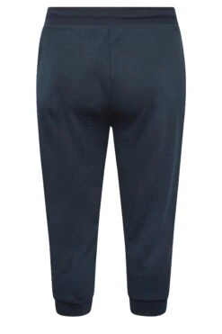 YOURS Curve Navy Blue Cropped Stretch Joggers -Luna Looks Zone 8463952f 691c 45 144834 Y