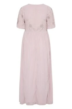 LUXE Curve Pink Floral Hand Embellished Maxi Dress -Luna Looks Zone 85d8a947 a7b6 4d 161158 Y