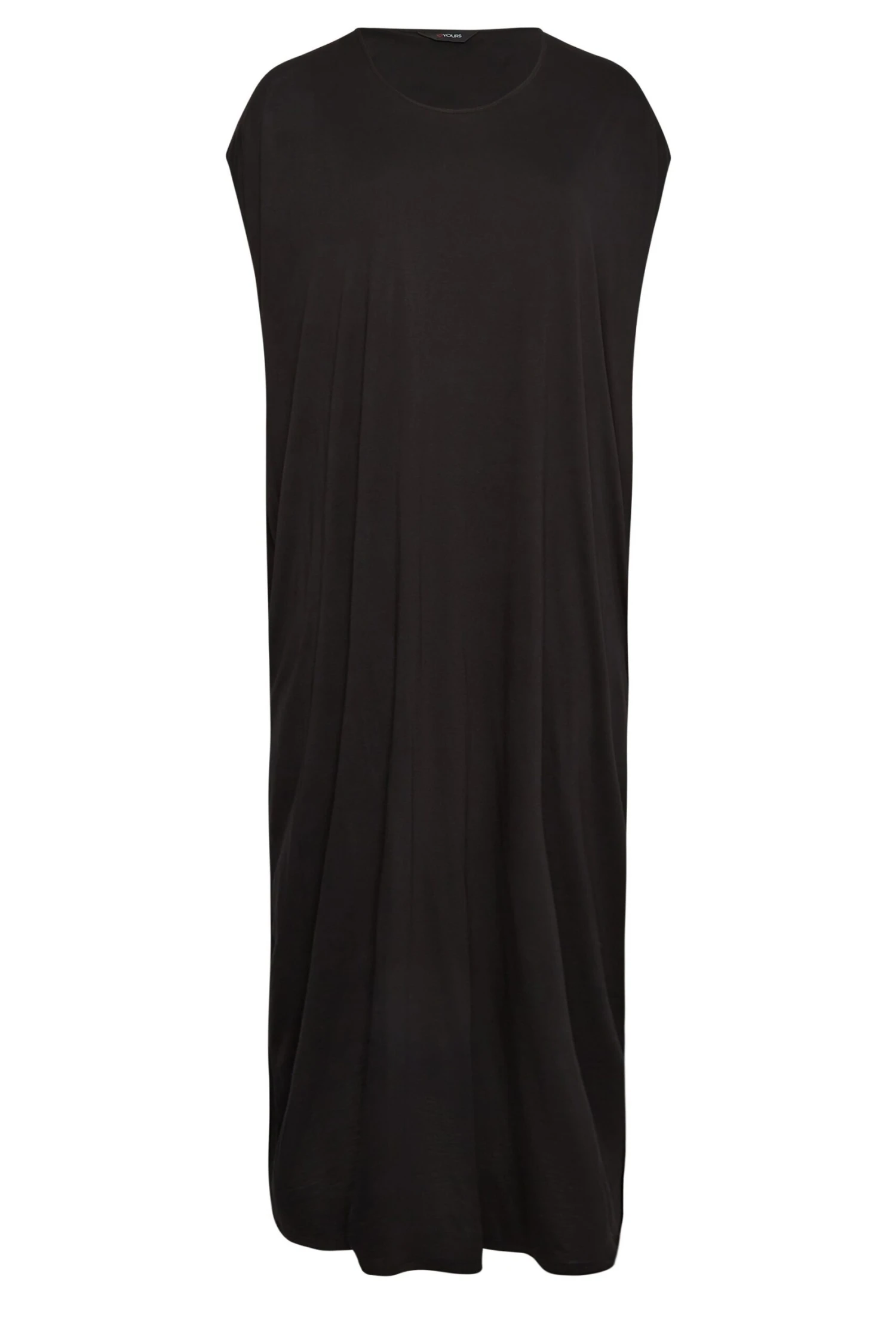 YOURS Curve Black Double Layered Dress 6 YOURS Curve Black Double Layered Dress - Image 6