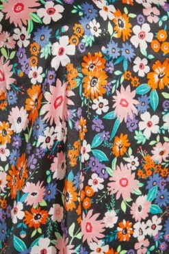 YOURS Curve Black Floral Print Satin Vest Top -Luna Looks Zone 8768dc61 b2e5 4f 131613 Z