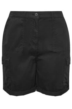 YOURS Curve Black Chino Shorts -Luna Looks Zone 8a910e32 c280 4c 144870 X