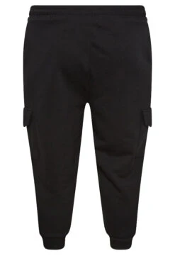 YOURS Curve Black Cargo Pocket Cropped Joggers -Luna Looks Zone 93a6f470 3b5e 4e 144876 Y