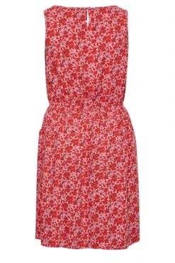 YOURS Curve Pink Floral Ditsy Print Mini Dress -Luna Looks Zone 95ee41fb 8de9 42 137282 Y