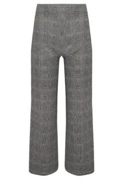 YOURS PETITE Curve Black Dogtooth Check Stretch Wide Leg Trousers 6 YOURS PETITE Curve Black Dogtooth Check Stretch Wide Leg Trousers -Luna Looks Zone 98940fee d0e7 4d 174462 X