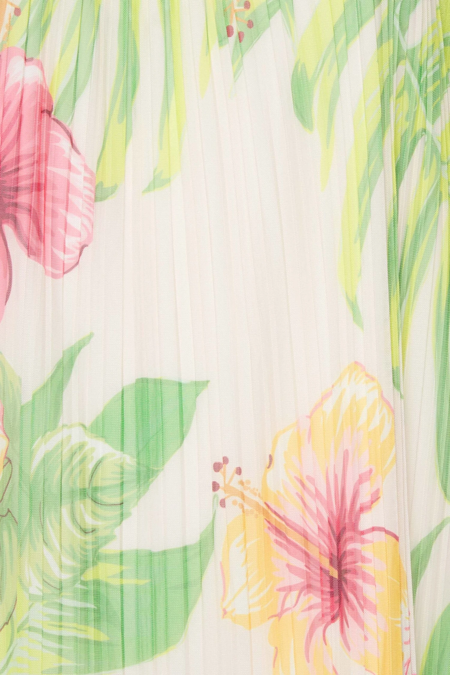 YOURS Curve White Floral Double Layer Mesh Top 4 YOURS Curve White Floral Double Layer Mesh Top - Image 4