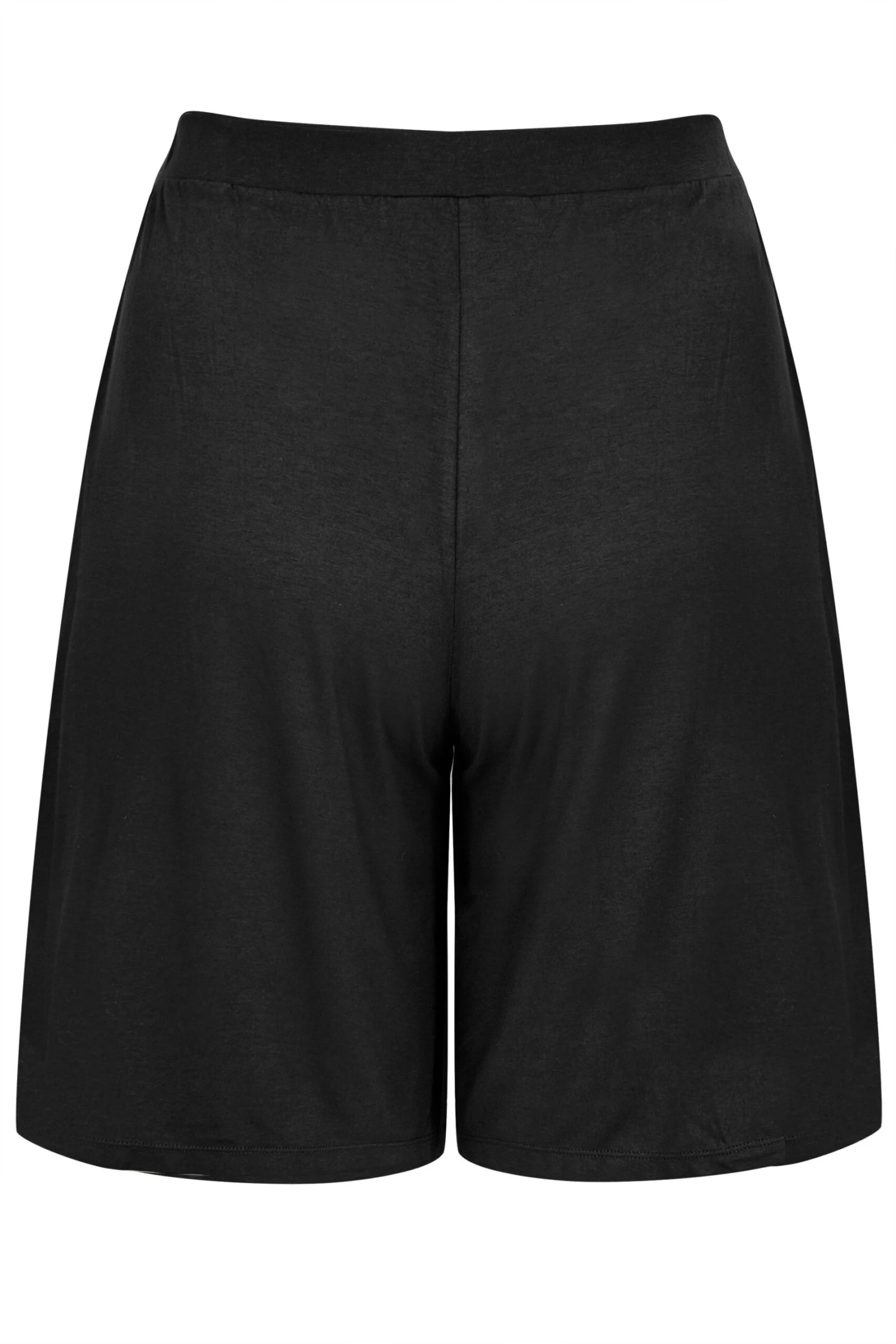 Curve Black Jersey Pull On Shorts 5 Curve Black Jersey Pull On Shorts - Image 5
