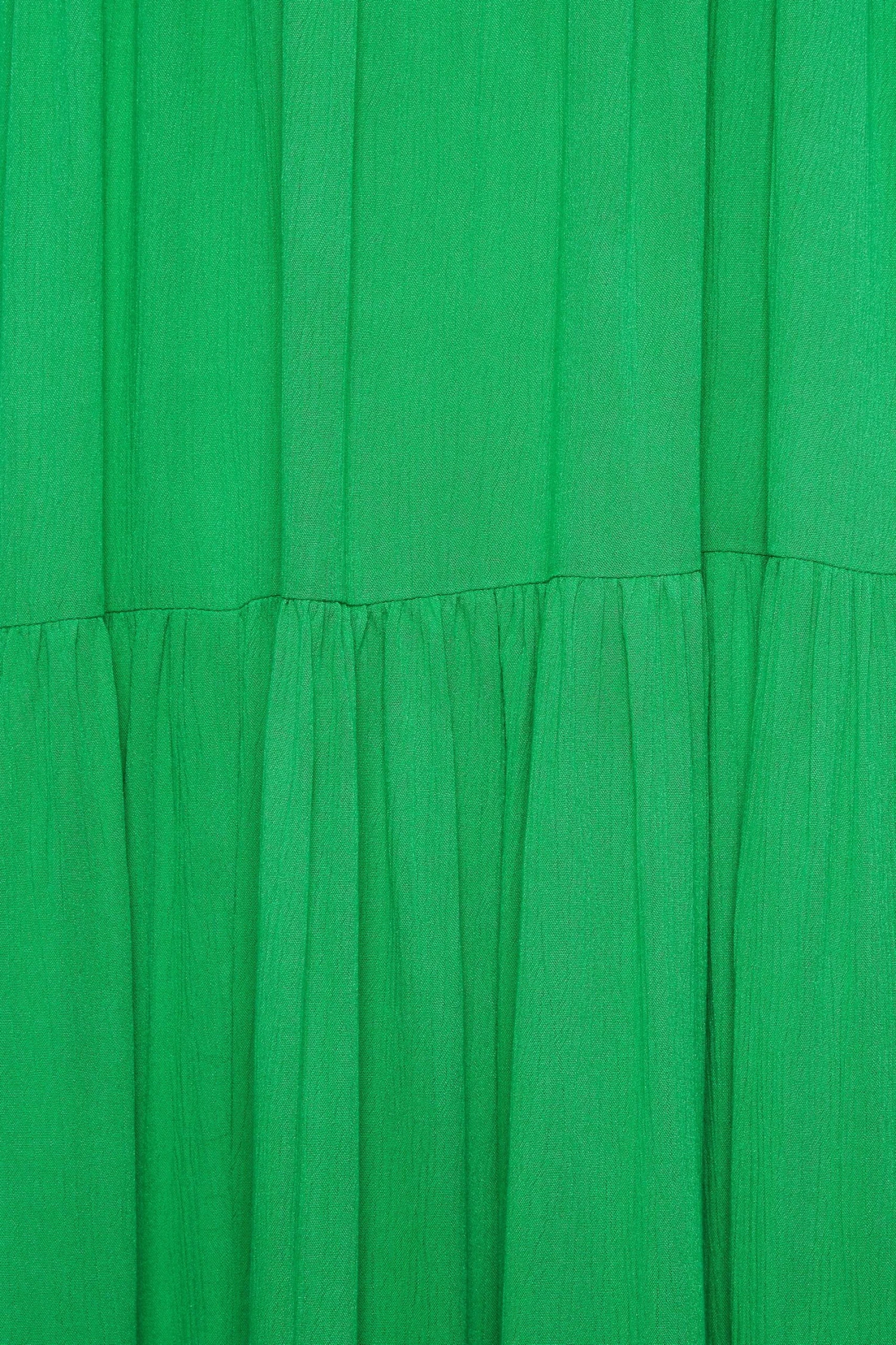 YOURS Curve Green Shirred Strappy Sundress 4 YOURS Curve Green Shirred Strappy Sundress - Image 4