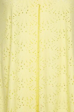 YOURS Curve Pastel Yellow Pointelle Vest Top 7 YOURS Curve Pastel Yellow Pointelle Vest Top -Luna Looks Zone a5d26687 c025 47 301840 Z