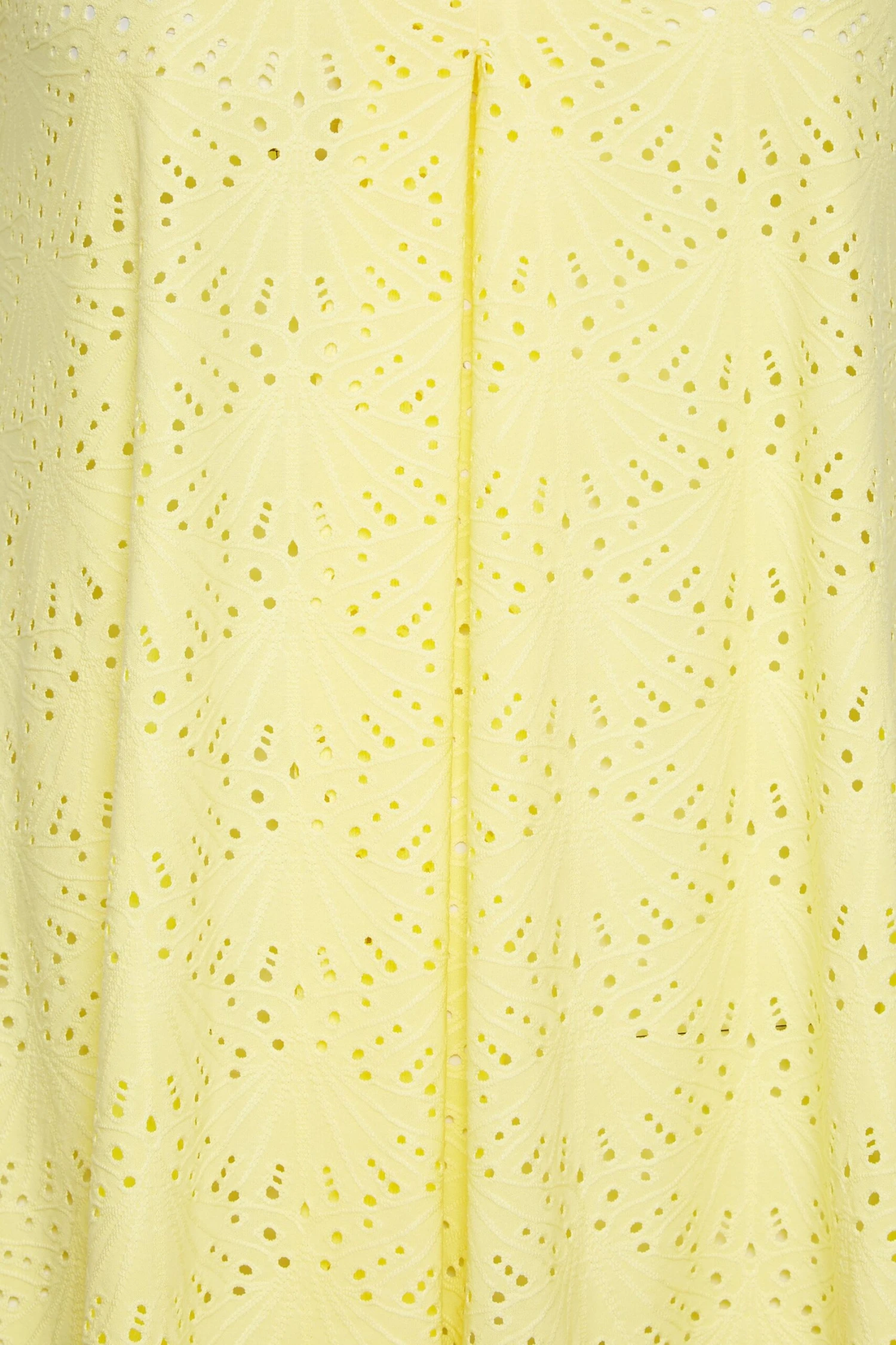 YOURS Curve Pastel Yellow Pointelle Vest Top 3 YOURS Curve Pastel Yellow Pointelle Vest Top - Image 3