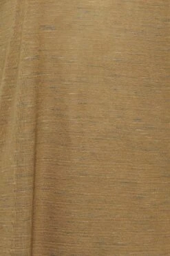 YOURS Curve Brown Frill Sleeve Blouse -Luna Looks Zone aa238442 823d 47 174212 Z