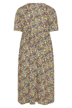 LIMITED COLLECTION Curve Yellow Floral Drop Pocket Smock Dress 11 LIMITED COLLECTION Curve Yellow Floral Drop Pocket Smock Dress -Luna Looks Zone aaf27bc1 d1f8 48 217023 Y