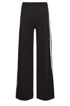 YOURS PETITE Curve Black & White Stripe Wide Leg Trousers 11 YOURS PETITE Curve Black & White Stripe Wide Leg Trousers -Luna Looks Zone ad5b23c8 1535 42 174523 Y