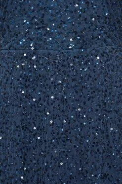 LUXE Curve Navy Blue Hand Embellished V-Neck Maxi Dress -Luna Looks Zone b07aaf50 04c7 40 161993 Z