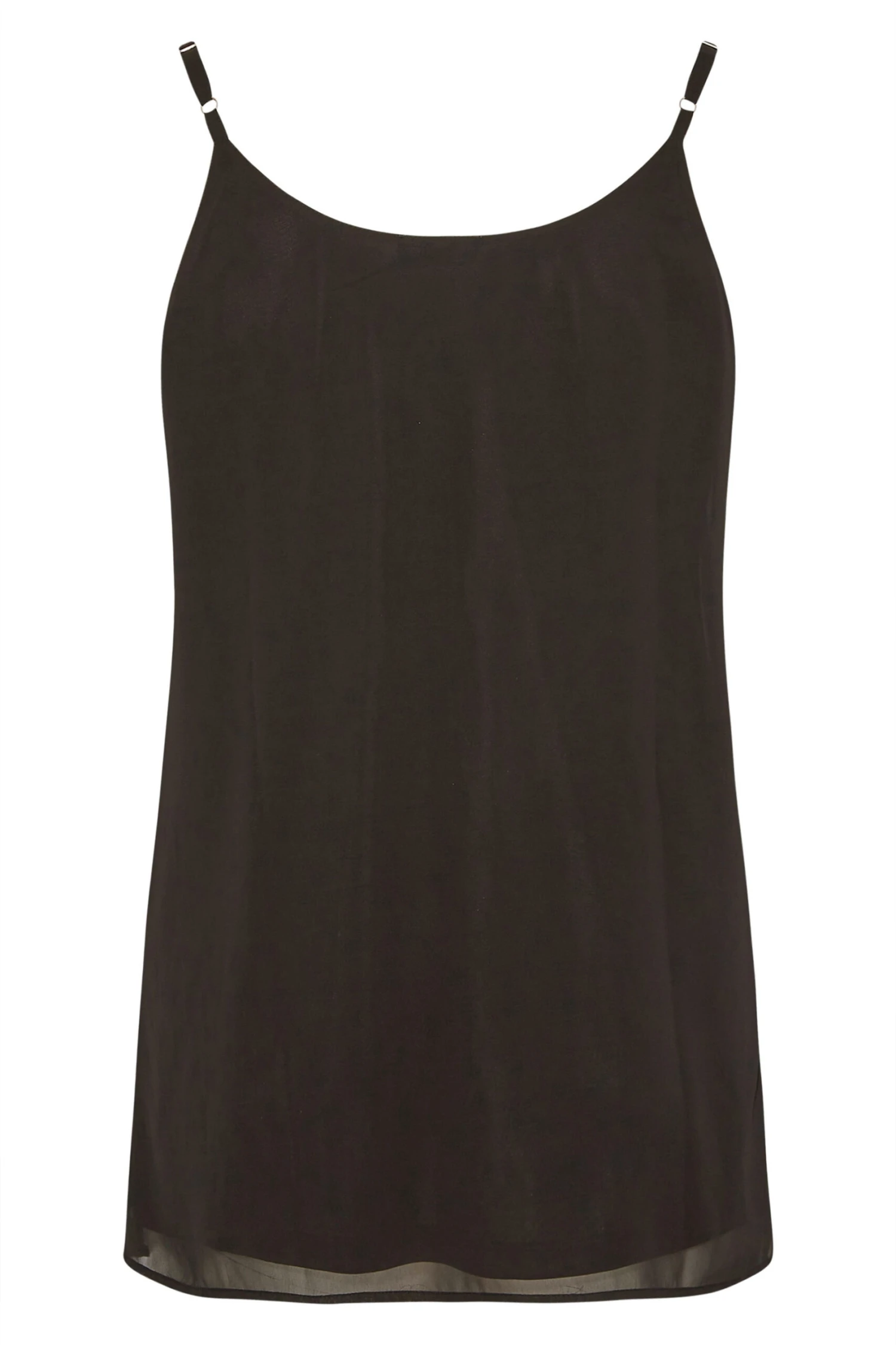 LUXE Curve Black Abstract Sequin Hand Embellished Cami Top 6 LUXE Curve Black Abstract Sequin Hand Embellished Cami Top - Image 6