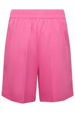 YOURS Curve Hot Pink Tailored Shorts 7 YOURS Curve Hot Pink Tailored Shorts -Luna Looks Zone c2235f27 b59c 46 144651 Y