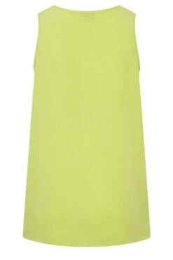 YOURS Curve Lime Green Cami Vest Top -Luna Looks Zone c41602e9 f38e 49 131924 Y