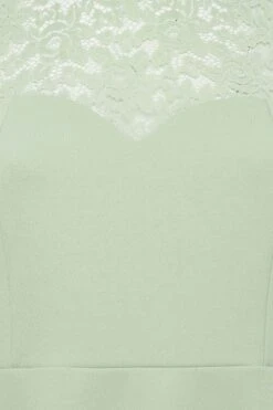YOURS LONDON Curve Sage Green Lace Sweetheart Midi Dress 9 YOURS LONDON Curve Sage Green Lace Sweetheart Midi Dress -Luna Looks Zone c5fbabc6 2567 4e 162213 Z
