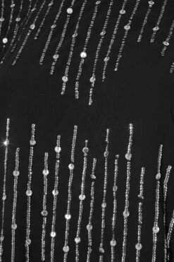 LUXE Curve Black Sequin Hand Embellished Top 11 LUXE Curve Black Sequin Hand Embellished Top -Luna Looks Zone cc45b856 6695 4f 157939 S