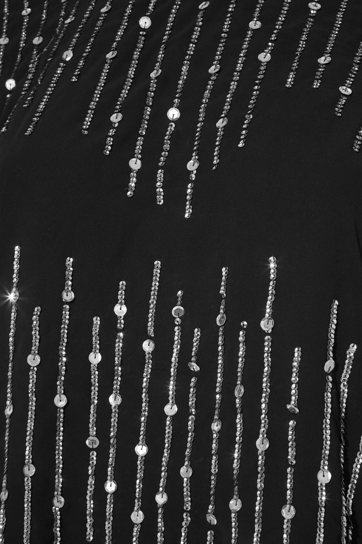 LUXE Curve Black Sequin Hand Embellished Top 6 LUXE Curve Black Sequin Hand Embellished Top - Image 6
