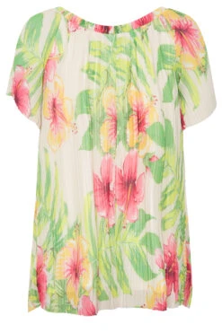 YOURS Curve White Floral Double Layer Mesh Top 11 YOURS Curve White Floral Double Layer Mesh Top -Luna Looks Zone ccb00e67 6b8c 47 301042 Y