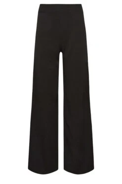 YOURS PETITE Curve Black & White Stripe Wide Leg Trousers 10 YOURS PETITE Curve Black & White Stripe Wide Leg Trousers -Luna Looks Zone ccc58fef 708a 46 174523 X