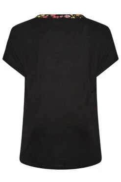 YOURS Curve Black Floral Blouse -Luna Looks Zone d1ec0a85 07fa 41 174401 Y