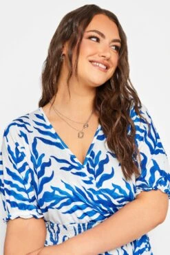 LIMITED COLLECTION Curve White Floral Print Maxi Dress -Luna Looks Zone d2759bb1 70d6 44 215792 D