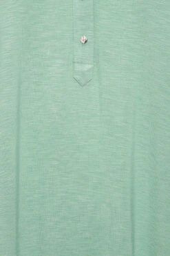 YOURS Curve Green Half Placket Blouse -Luna Looks Zone d5f6d4ae 5cb0 43 174292 Z
