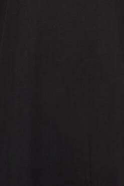 YOURS Curve Black Side Split Midaxi T-Shirt Dress -Luna Looks Zone d63e3d78 f064 45 137272 Z