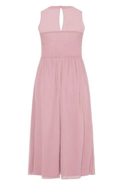 YOURS LONDON Curve Pink Lace Front Chiffon Maxi Dress 11 YOURS LONDON Curve Pink Lace Front Chiffon Maxi Dress -Luna Looks Zone de6936e2 4bcc 49 161004 BK