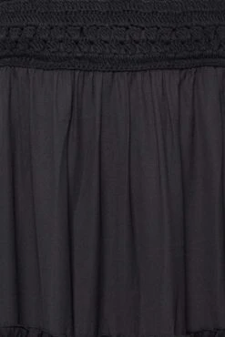 LIMITED COLLECTION Curve Black Crochet Tiered Midaxi Dress -Luna Looks Zone e0382f91 c89d 49 215581 Z