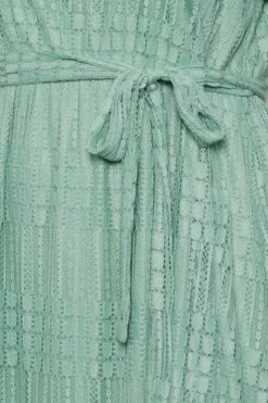 YOURS LONDON Curve Sage Green Lace Skater Dress -Luna Looks Zone e6efea32 e75d 4c 161998 Z
