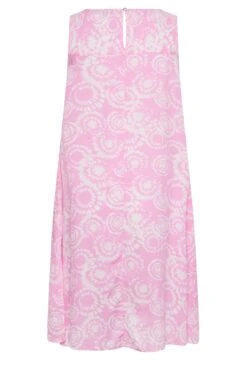 YOURS Curve Light Pink Tie Dye Print Swing Dress 11 YOURS Curve Light Pink Tie Dye Print Swing Dress -Luna Looks Zone e9456700 4bf8 41 137447 Y