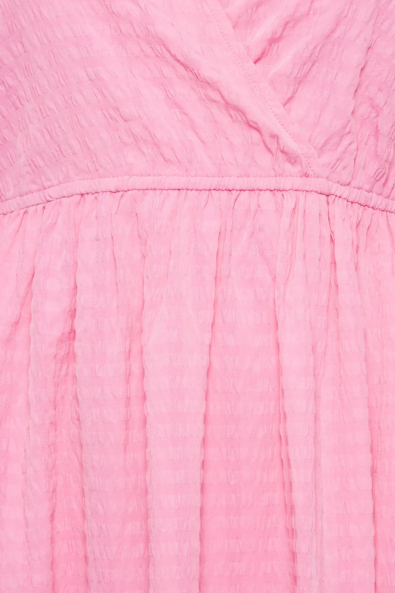 YOURS Curve Pink Textured Wrap Top 4 YOURS Curve Pink Textured Wrap Top - Image 4